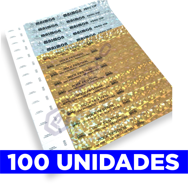 HOLOGRAFICA 100 UNIDADES