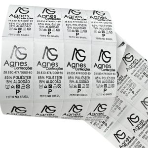 Etiqueta de Composição Personalizada