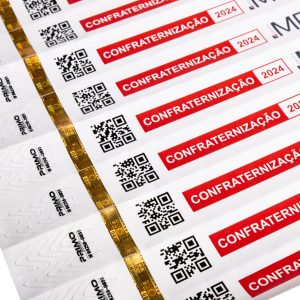 Pulseira Nylon Impressão Colorida