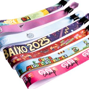 Pulseira de Tecido Personalizada