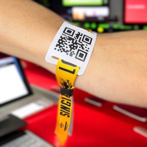 Pulseira de Tecido Personalizada 15mm + TAG (45X30mm)