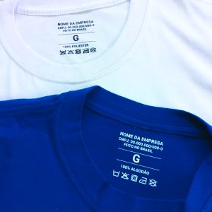 Etiquetas De Composição Termocolantes Toque Zero P Roupas